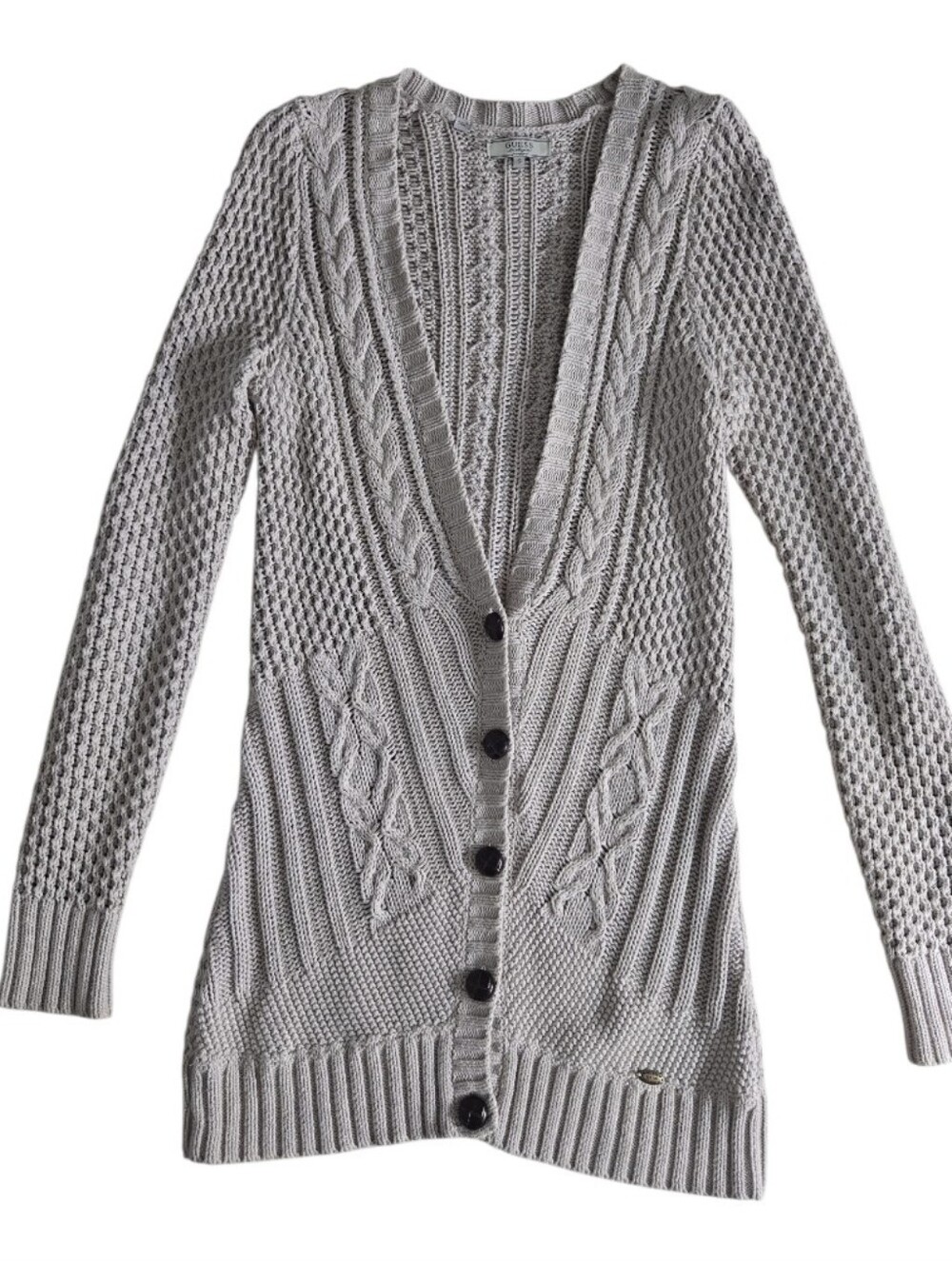 Guess Beige Cardigan Size S - Picture 2 of 10